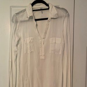 Splendid white long sleeve top